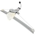 748-196 Rear Left Power Window Regulator With Motor Compatible For 2013-2019 Ford Escape