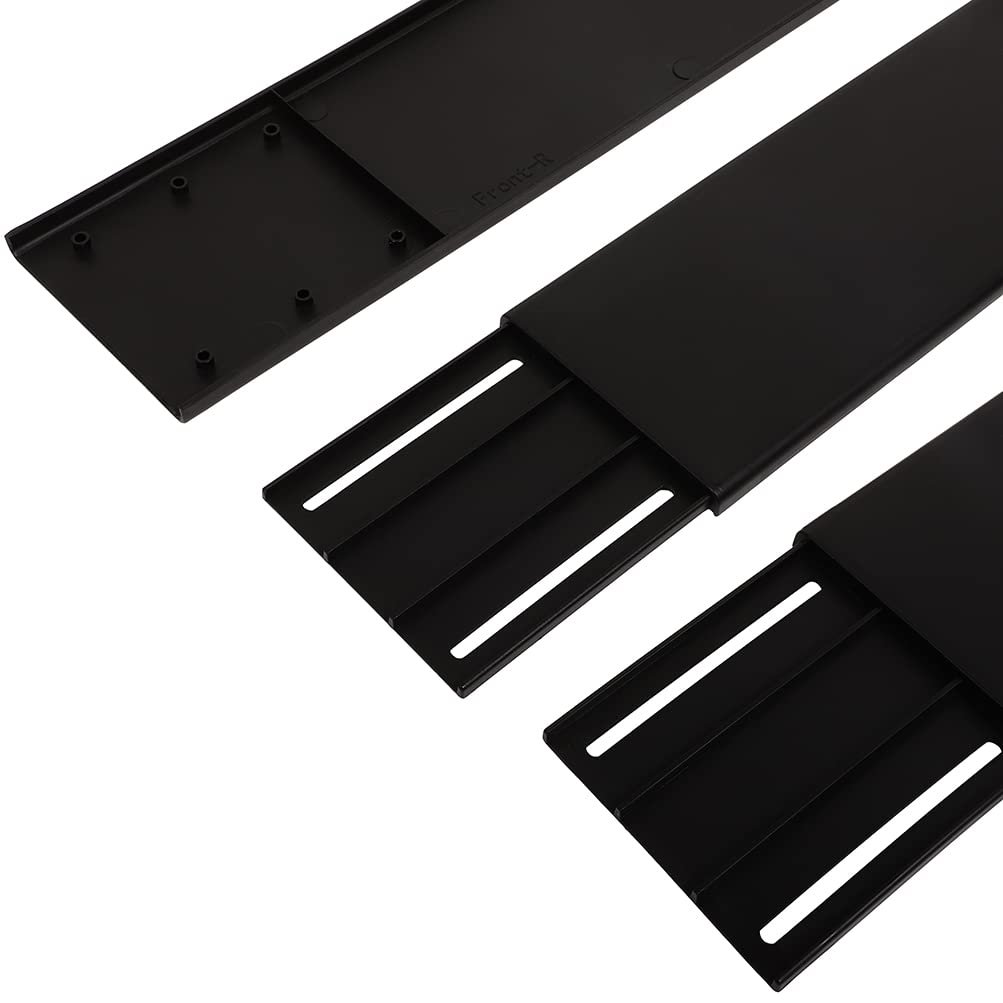Universal Front Lip Splitter Bumper 6pcs Matte Black Plastic Side Splitters Rocker Panel Body Kit For Honda Nissan Toyota Audi