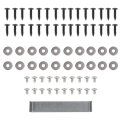 Universal Front Lip Splitter Bumper 6pcs Matte Black Plastic Side Splitters Rocker Panel Body Kit For Honda Nissan Toyota Audi