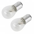 Caltric 2 Taillight Bulb Compatible With Kawasaki Mule 500 520 550 Kaf300 1993-2004 12v 20 5w