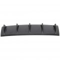 Ocpty Black Car Front Bumper Spoiler Lip Universal
