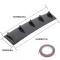 Ocpty Black Car Front Bumper Spoiler Lip Universal