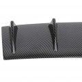 Ocpty Black Car Front Bumper Spoiler Lip Universal
