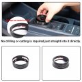 Car Gear Shift Switch Button Ring Trim Cover Compatible With Ford Maverick 2022 2023 Knob Shifter Head Protect Decor Interior