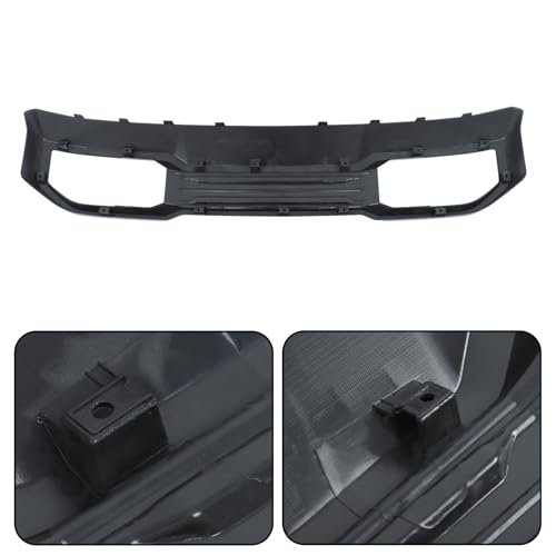 Front Grey Bumper Lower Skid Plate Valance Replacement For Sierra 1500 2022 2023 2024 84878748