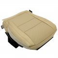 Artificial Leather Driver Seat Bottom Cover Tan For 2011 2012 2013 2014 2015 2016 Jeep Grand Cherokee Limited Faux Custom Fit