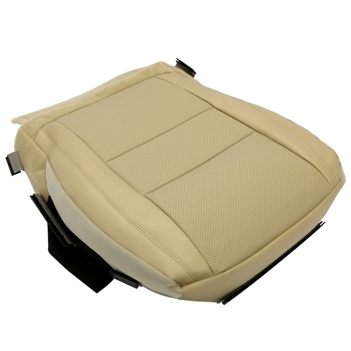 Artificial Leather Driver Seat Bottom Cover Tan For 2011 2012 2013 2014 2015 2016 Jeep Grand Cherokee Limited Faux Custom Fit