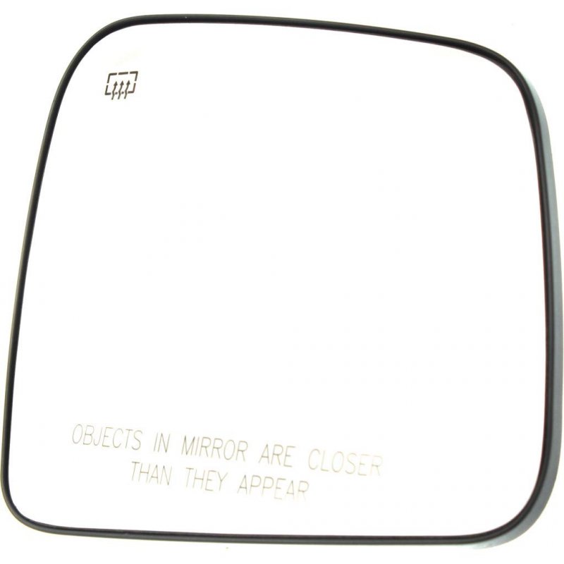 Jeep Grand-cherokee 2011-2018 Mirror Glass Passenger Side Heated W Backing Plate Convex Type Replacement For 68082636ab