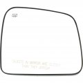 Jeep Grand-cherokee 2011-2018 Mirror Glass Passenger Side Heated W Backing Plate Convex Type Replacement For 68082636ab 