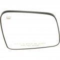 Jeep Grand-cherokee 2011-2018 Mirror Glass Passenger Side Heated W Backing Plate Convex Type Replacement For 68082636ab