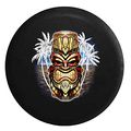 Tiki Bob Islander Palm Trees And Sandy Beach Treesspare Tire Cover Black 31 In 