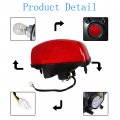 Labwork Rear Brake Tail Light Red Lens Replacement For Suzuki Ltz 400 2002-2007