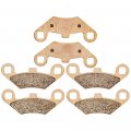 Niche Ceramic Front Rear Brake Pad Set For Polaris 3 Pack
