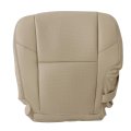 Driver Bottom Perforated Leather Seat Cover Tan For Cadillac Escalade 2nd Row 2009 2010 2011 2012 2013 2014 