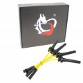 Dragon Fire Performance Yellow Street Series Low Ohm Spark Plug Wires Compatible Replacement With 2003-2009 Chrysler Pt Cruiser