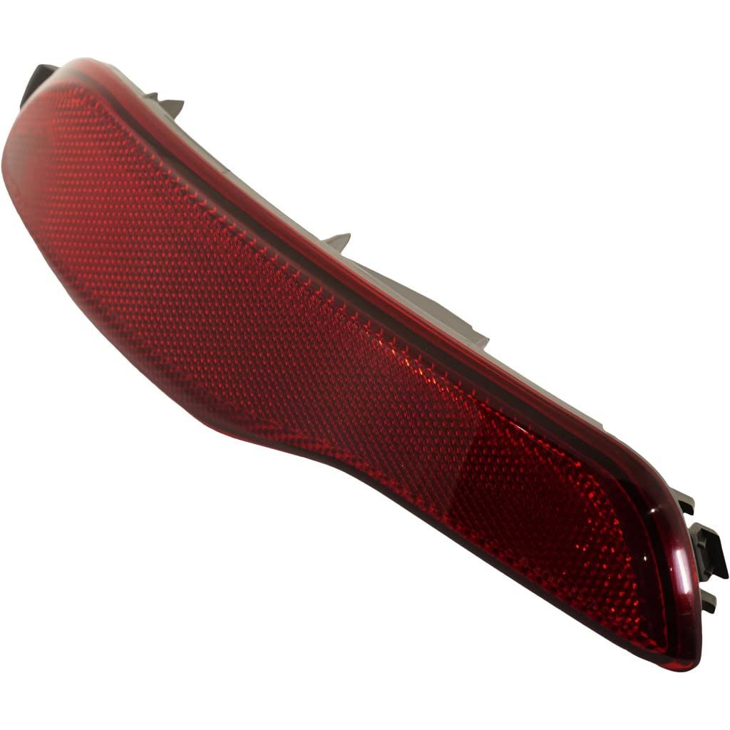 Rear Bumper Reflector Driver Side For Jeep Cherokee 2014 2015 2016 2017 2018 Capa Certified Replacement 68105145ac Ch1184109