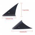 Labwork Power Mirror Bezel Triangle Trim Panels Pair Black Replacement For 1993-2002 Camaro Firebird Ht5278 5279 10235278
