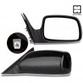 Ocpty Black Driver Side View Mirror Smooth With Power Adjustment Non-folding Non-heated Compatible For 2007-2011 Toyota Camry