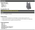 Left Driver Side Sun Visor Gray Sliding Compatible With 2008-2017 Freightliner Cascadia