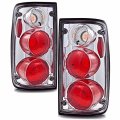 Chrome Housing Altezza Taillight Rear Replacement Lamps Compatible With 1989-1995 Toyota Pickup