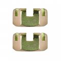 Caltric 2 Front Axle Castle Nut Compatible With Polaris Sportsman 800 4x4 6x6 2005 2006 2007 2008 2009 2010 2011 2012 2013 2014