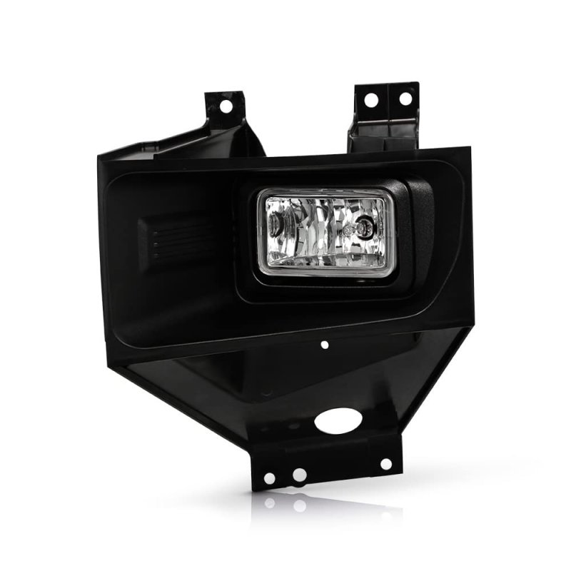 Fog Lights Driving Lamps For 2017-2019 Ford F250 F350 F450 F550 Super Duty Pickup Chrome Housing Clear Lens Direct Replacement