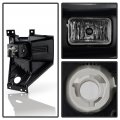 Fog Lights Driving Lamps For 2017-2019 Ford F250 F350 F450 F550 Super Duty Pickup Chrome Housing Clear Lens Direct Replacement