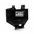 Fog Lights Driving Lamps For 2017-2019 Ford F250 F350 F450 F550 Super Duty Pickup Chrome Housing Clear Lens Direct Replacement 