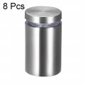 Uxcell 1 Dia X 1-5 8 25x42mm Standoff Screws Wall Mount Sign Holders Acrylic Glass Nails 8pcs
