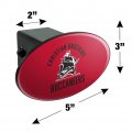 Christian Brothers University Buccaneers Logo Oval Tow Hitch Cover Trailer Plug Insert 2