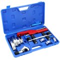 Tube Bender Kit 1 4 To 7 8 In For Soft Copper And Aluminum Pipes Hvac Refrigeration Heating Tool Set With Pipe Cutter Reamer 