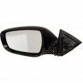 Driver Side Door Mirror For Hyundai Veloster 2012 2013 Power Heated With Signal Light And Panoramic Roof Paintable Manual 