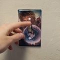 Labyrinth Crystal Ball Goblin King Jareth David Bowie Plastic Wall Decor Toggle Light Switch Plate Cover 
