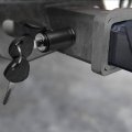 Ipick Image For Ram 1500 Trx Logo Laser Etched Black Trailer Hitch Cover Lock Receiver Class Iii Iv And 2