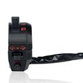 Motorcycle Left Side Control Switch For 7 8 In Handlebars Turn Signal Horn And Hi Lo Beam Switches Billet Aluminum Housing 