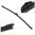 X Autohaux 1pair 13 33cm Rear Windshield Wiper Blades 8r0955425 Replace Black For Audi Q5 2009-2018 Sq5 2014-2017
