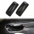 Tomall 2pcs Car Knee Cushion Soft Leather Auto Center Console Leg For Foot Pain Relief Universal Elbow Pads Central Control 