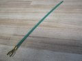 Ideal 30-3480 Grounding Pigtail Wire Connector With No 10 Fork And Stripped End 12 Awg Stranded Brass Alloy 