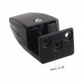 Uxcell Office Desk Partition Support Bracket 4pcs Divider Clamp Brackets Screen Clip Holders For 4-20mm Thick Black