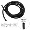 X Autohaux 4mm 9 84ft Universal Car Silicone Vacuum Hose Pipe Tubing Water Air Line Tube Black