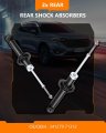 Struts Shocks Ocpty Rear Shock Absorbers For Nissan Fits 2000-2006 Sentra 341279-2pcs