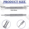 Spring Center Punch Hammerless Dual Head Nail Setter Loaded High Carbon Steel Narrow Space Door Hinge Pin Remover Tool For