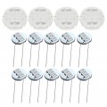 Ocpty 4 Pcs X27 589 Instrument Cluster Gauge Stepper Motor Kit With 10 T5 Led Light Bulbs Fit For Gm Toyota Hondad Chrysler For