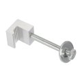 1pc J-hook Crossover Aluminum Car Truck Toolbox Mounting Kit For Pickup Tool Box Mount Tie Down Anodized Surface With Fastening 