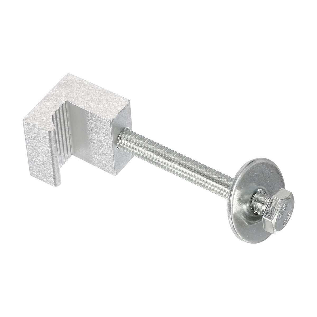 1pc J-hook Crossover Aluminum Car Truck Toolbox Mounting Kit For Pickup Tool Box Mount Tie Down Anodized Surface With Fastening
