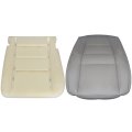 Driver Bottom Leather Seat Cover Gray Foam Pad For Ford F250 F350 Lariat 2002 2003 2004 2005 2006 2007 