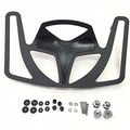Motorcycle Black Luggage Rack Cargo Travel Trunk Mount Straight Style For Goldwing Gl1800 Models 2001-2014 Except F6b
