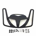 Motorcycle Black Luggage Rack Cargo Travel Trunk Mount Straight Style For Goldwing Gl1800 Models 2001-2014 Except F6b