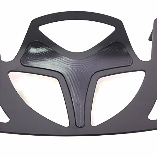 Motorcycle Black Luggage Rack Cargo Travel Trunk Mount Straight Style For Goldwing Gl1800 Models 2001-2014 Except F6b