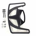 Motorcycle Black Luggage Rack Cargo Travel Trunk Mount Straight Style For Goldwing Gl1800 Models 2001-2014 Except F6b 